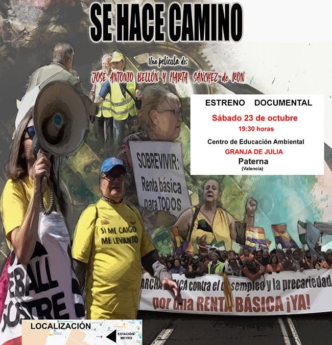SE ESTRENA EL DOCUMENTAL DE LA PLATAFORMA GOTEO, “PASO A PASO SE HACE CAMINO”