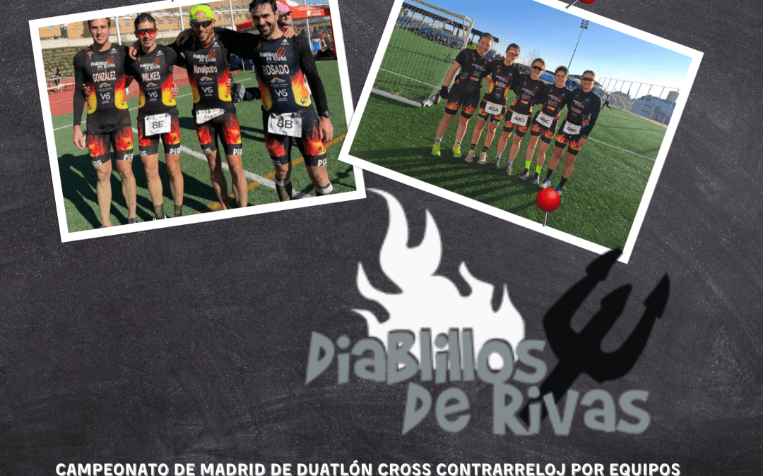 DIABLILLOS DE RIVAS COMIENZA LA TEMPORADA DE DUATLÓN EN EL CAMPEONATO DE MADRID.