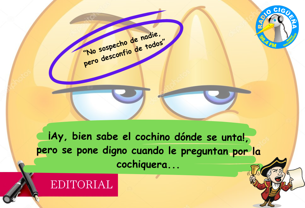 Editorial 3 semana de marzo No sospecho de nadie pero