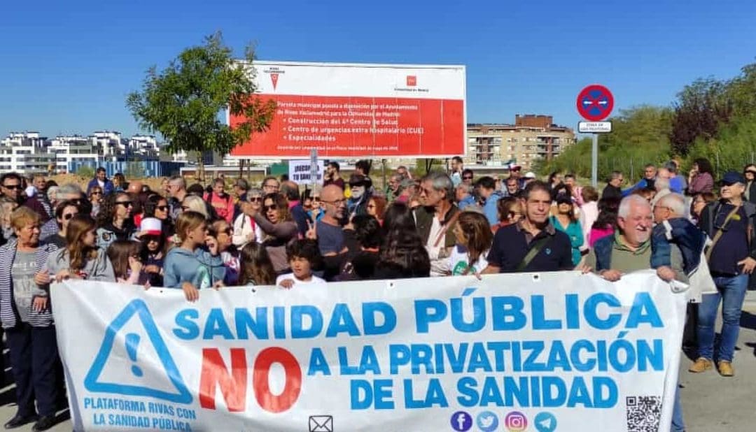 «La Plataforma Rivas con la Sanidad Pública responde y rectifica las declaraciones en los medios de Jeanette Novo, presidenta del Partido Popular de Rivas Vaciamadrid.»