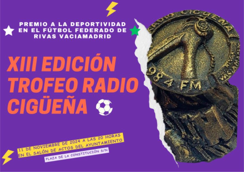 GALA DEL XIII TROFEO DE LA DEPORTIVIDAD DE RADIO CIGÜEÑA