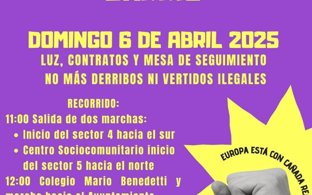 CAÑADA REAL: BARRIÓ EN CONSTRUCCIÓN CERCADO POR LA ESPECULACIÓN